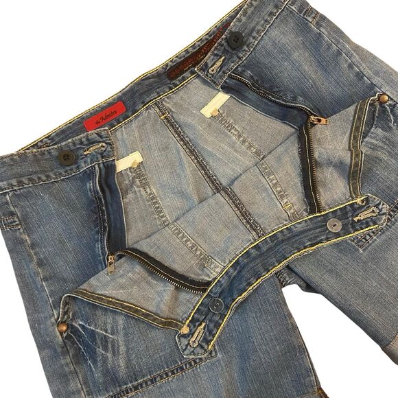 AG Adriano Goldschmied the Admire Jean Shorts Women 28 Pants Cut Into Shorts - Picture 4 of 9